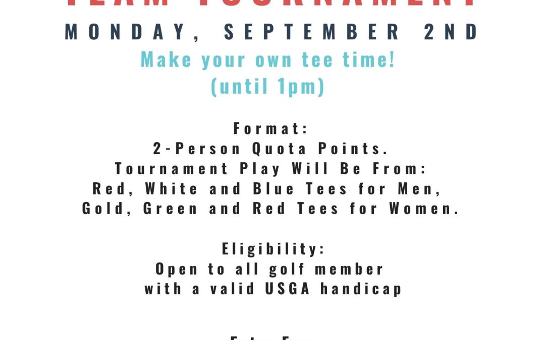 Labor Day Tournament